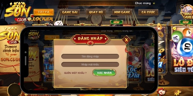 Tải app truy cập tài khoản game bài tiện lợi
